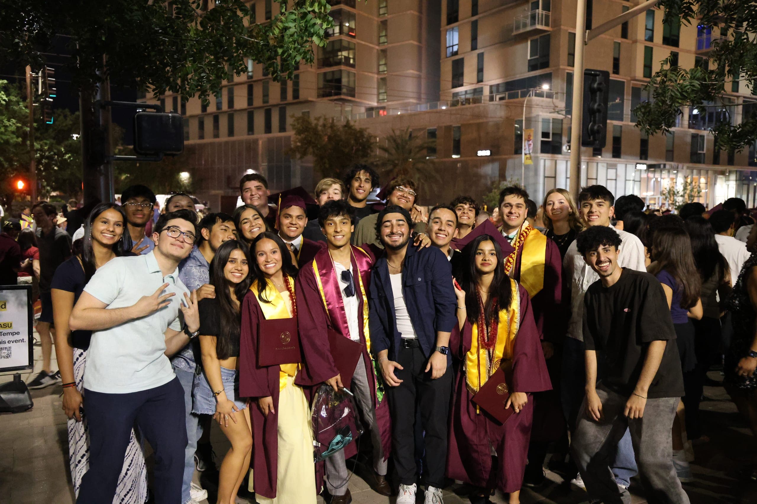 Delta Gamma brothers at graduation